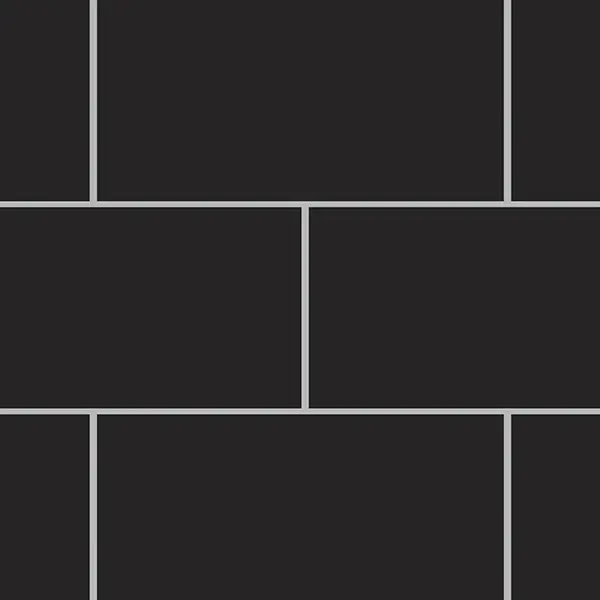 200x100 mm Tegel Svart 0900/80-HG 