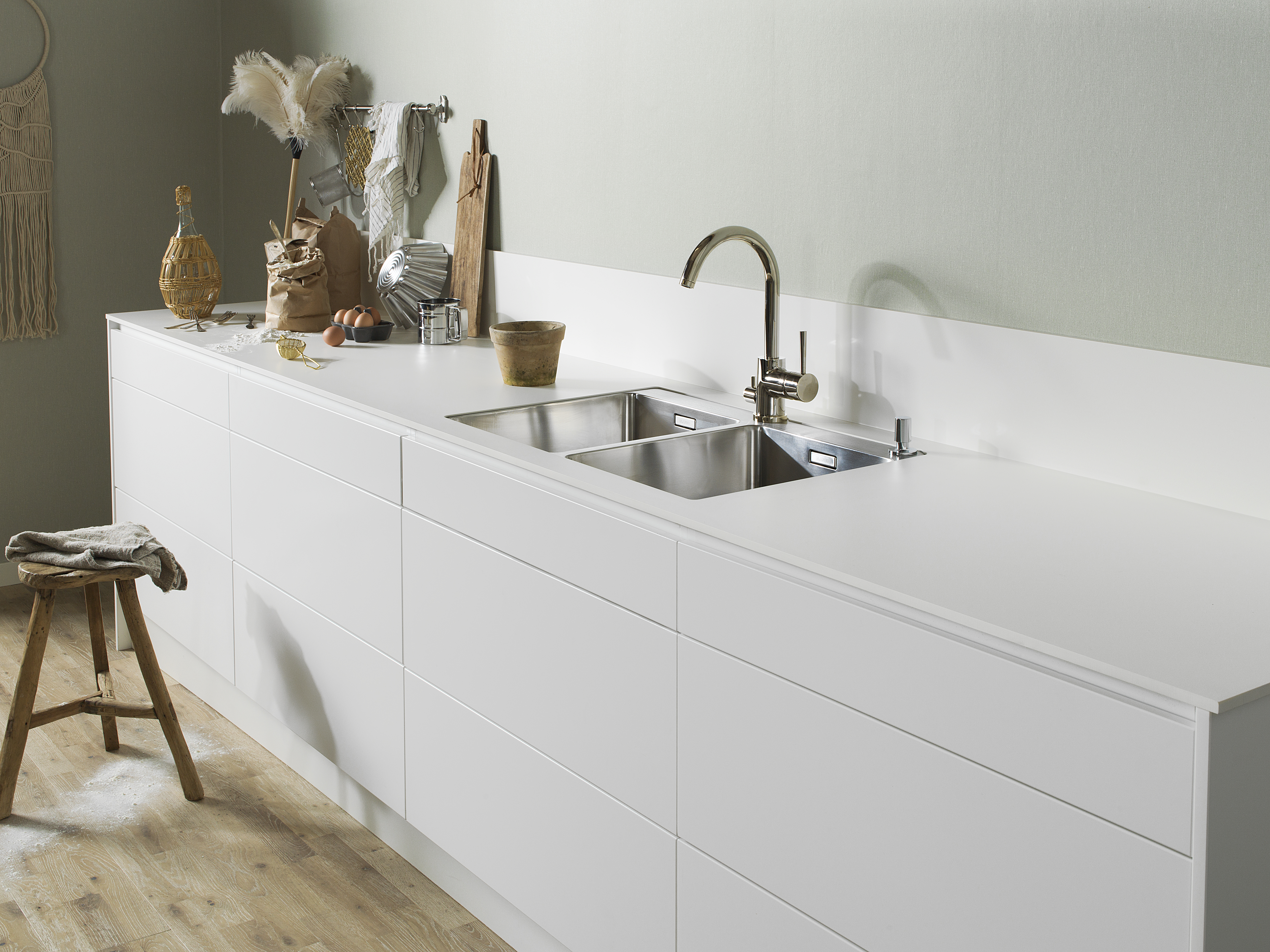 0085L Kompaktlaminat Vit Vit Karna 2