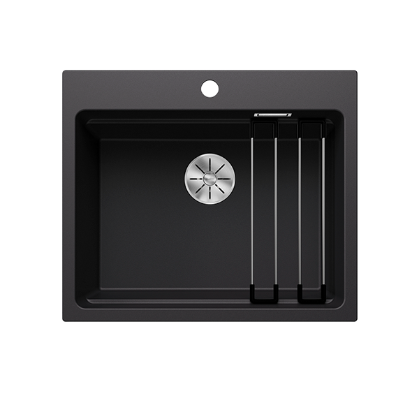 Blanco Etagon 6 Silgranit Infino Svart