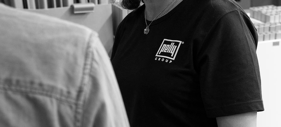 Jobba Med Oss Svartvit