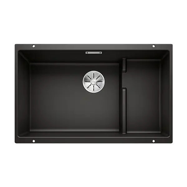 Blanco Subline 700-U Level Silgranit Svart Infino 526004