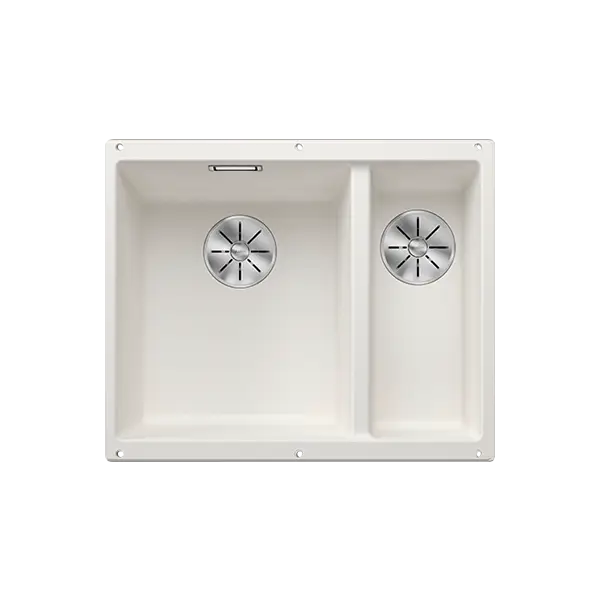 Blanco Subline 340/160-U Silgranit Vit Infino V/H 523552, 523562