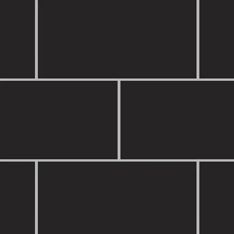 200x100 mm Tegel Svart 0900/80-HG 