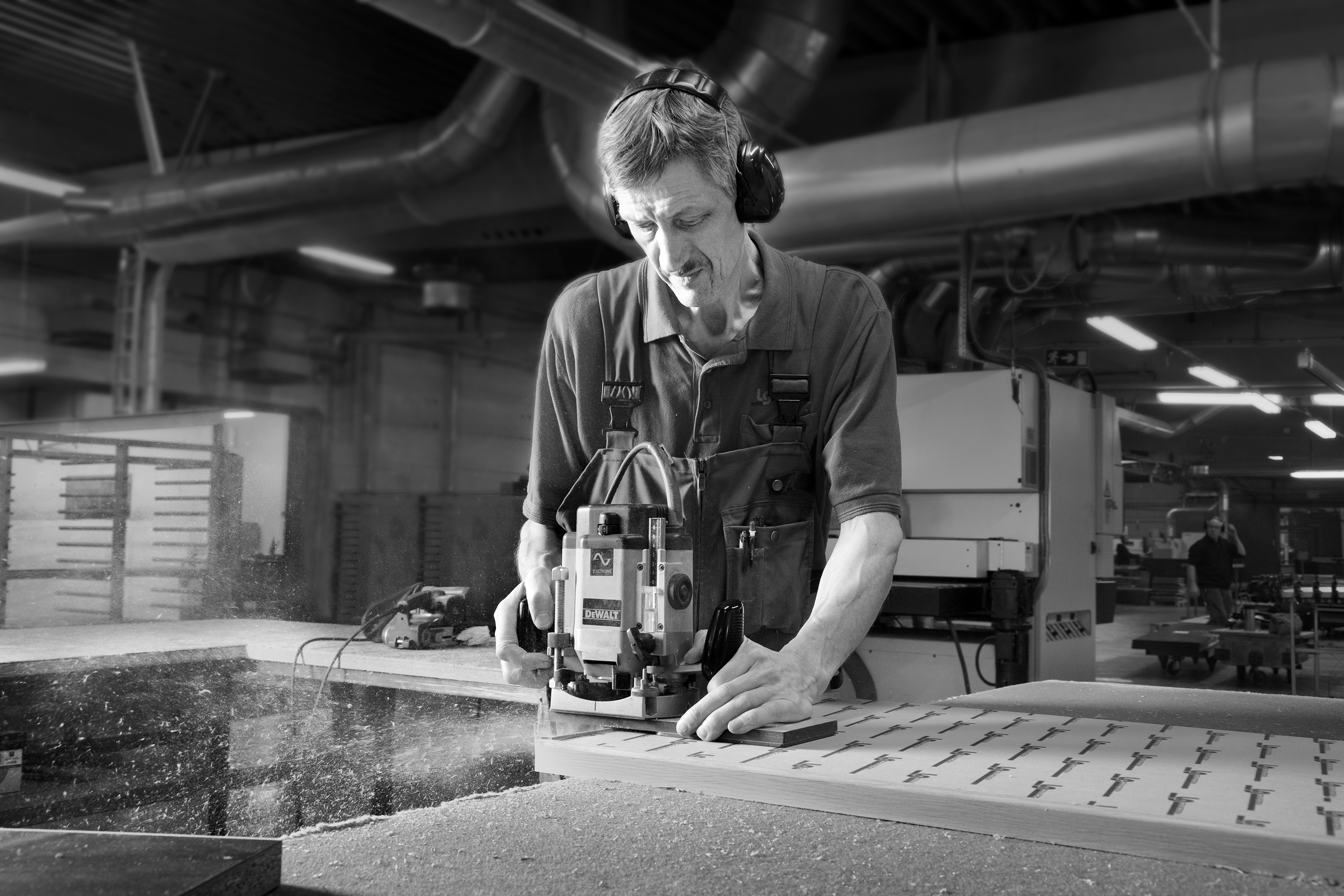 LG Coll Produktion 0775 Svartvit L