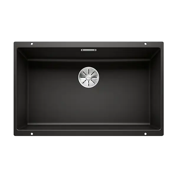 Blanco Subline 700-U Silgranit Svart Infino 526001